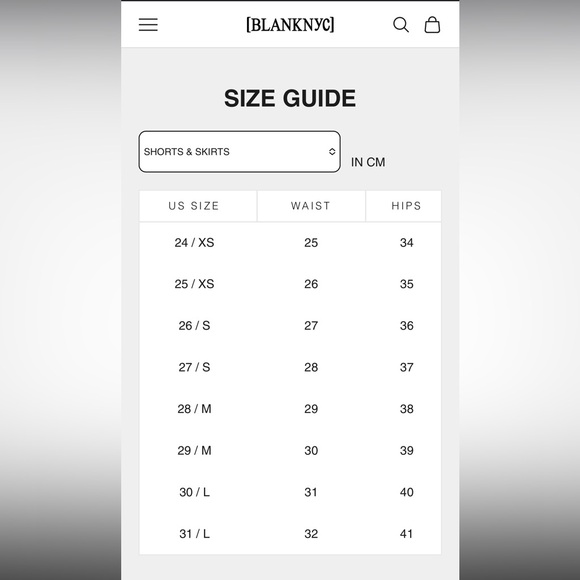 BLANK NYC Denim Rhinestone White Skirt. Size 26 - Picture 16 of 16